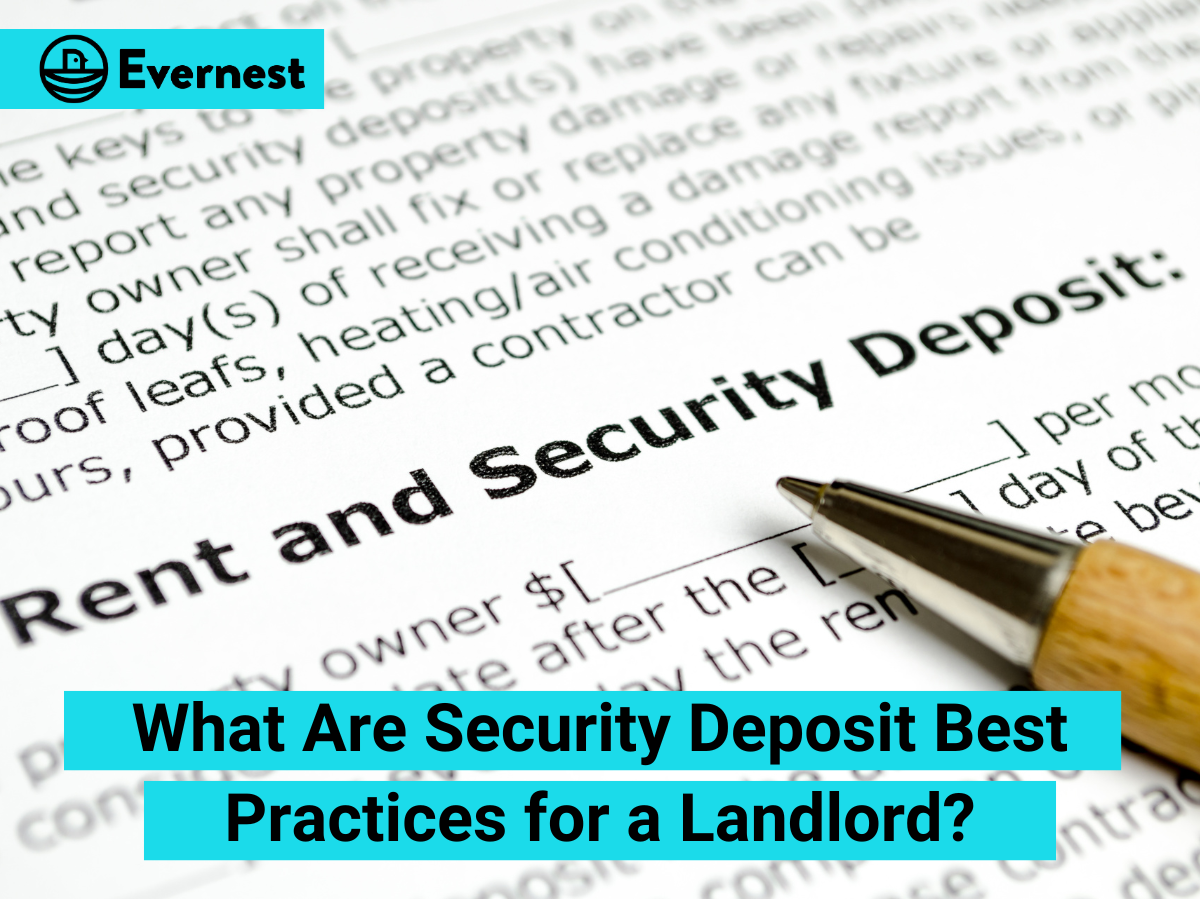 What Are Security Deposit Best Practices for a Landlord?